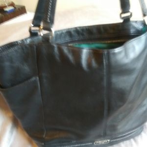 AUTHENTIC Black Coach Hobo Handbag